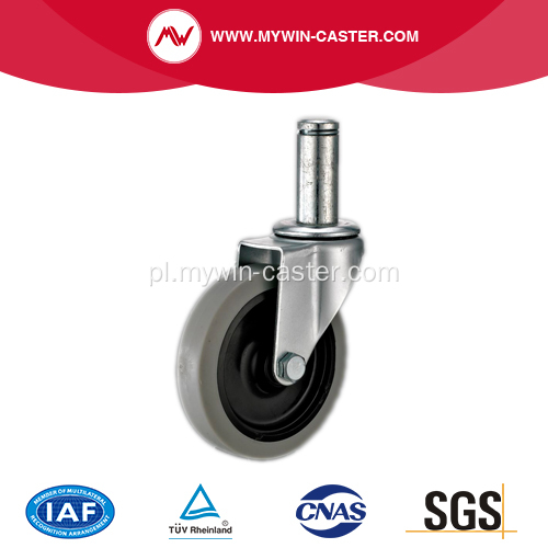 2-calowy pierścień zaciskowy TPR Light Duty Industrial Caster