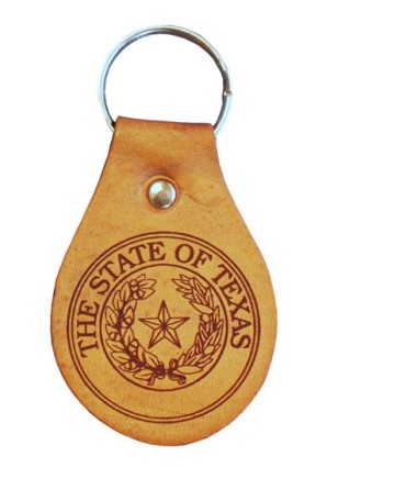 Promotional Leather Keychain