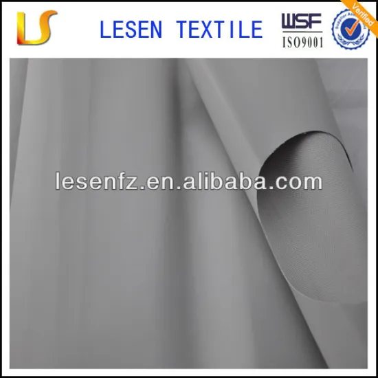 Lesen Textile 300d 100% polyester oxford fabric PVC coated / fabric used to make luggage