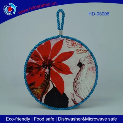New Year Gifts Ceramic Pot Cushion,Tablemat, Ceramic Pot Holder