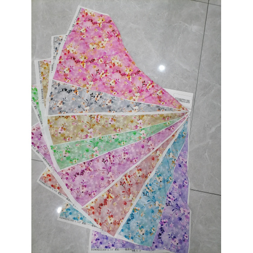 Neue Mode -Custom -Kleid Rayon Digital Print Stoff