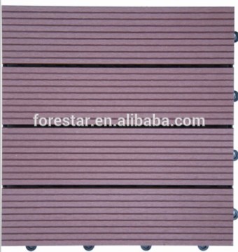 2016 new waterproof garden wpc tile