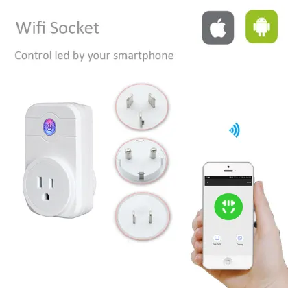 US standard Smart WIFI electrical switch socket for smart home