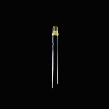T1 Difus LED 3mm Yellow LED 590nm 595nm