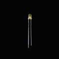 T1 bedhes LED 3mm Lampu Kuning 590NM 595NM