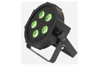 5 X 10W RGBW Slim LED Flat PAR 64 DJ Stage Light