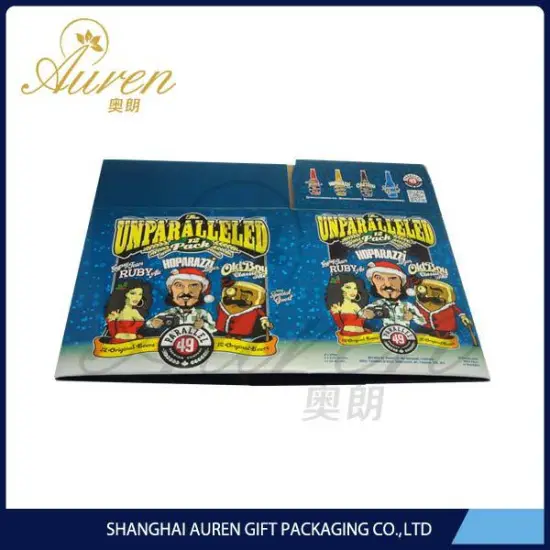 Floral printed direct sale box for wine