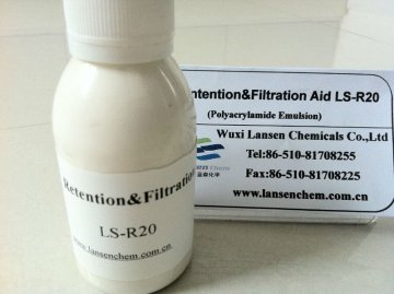 Retention & Filtration Aid LS-R20(Polyacrylamide Emulsion) for paper usage