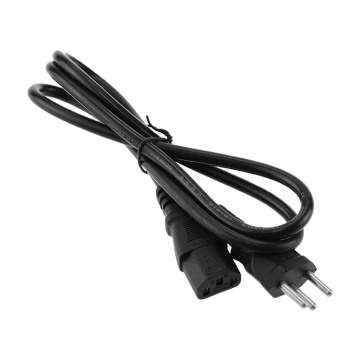 Högkvalitativ utbyte C13 Brazil Plug Connector Cord