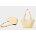 Flor Basket Melard Style Soft Soft Leather Tote