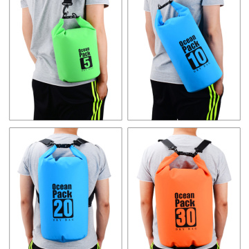 Mochila de bolsa seca impermeable para deportes al aire libre