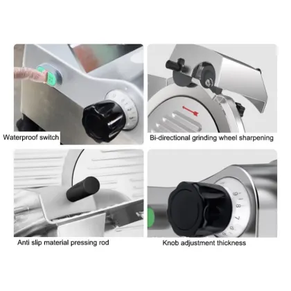 Commercial 320W Electric Meat Slicer - 750W KWS Hot Seller