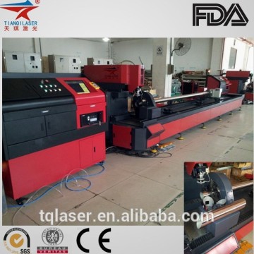 Automatically Stainless Steel Tube Laser Cutting Machine for deluxe funiture