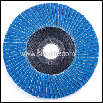 Flap Disc Fiberglass Backing Zirconia Oxide Material Za Grit Size40-120 