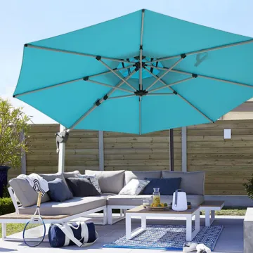 Outdoor Poolside Parasol: Beach Umbrella for Garden and Patio