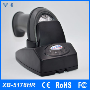 1D laser wireless charging portable wireless barcode scanner with base (XB-5178HR)