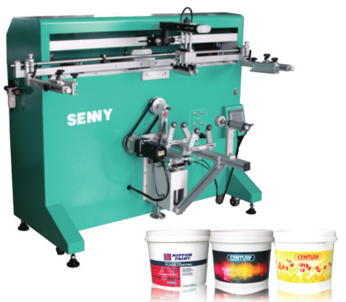 Round Pail Manual Screen Printing Machinery