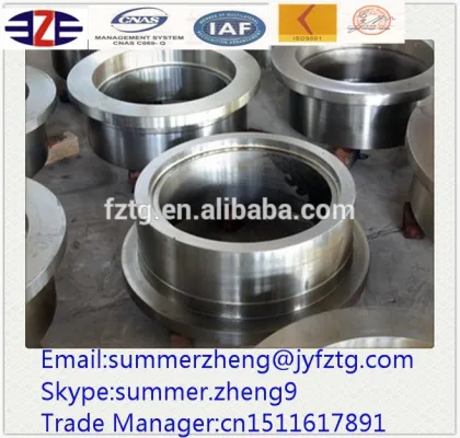 Retaining rings for turbine generator
