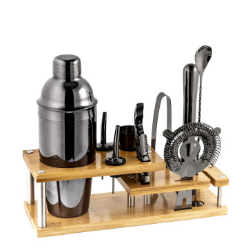 Cocktail Shaker Set With Stand
