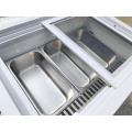 Display Case Frozen Hard Ice Cream Cabinet