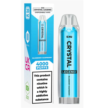 Latest Crystal Legend 4000 puffs Vape Pen UK