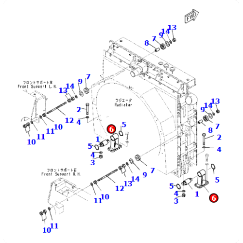Bracket569-03-81770/5690381770 is applicable to models such as self-unloading trucks HD465-7 HD405-7 and HD325-7