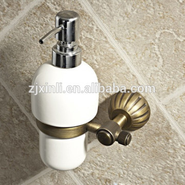 Brass Liquid Soap Dispenser, Bronze Finish Bathroom Accessories, X16006I