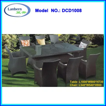 modern furniture rattan living room furniture design tea table DCD1008