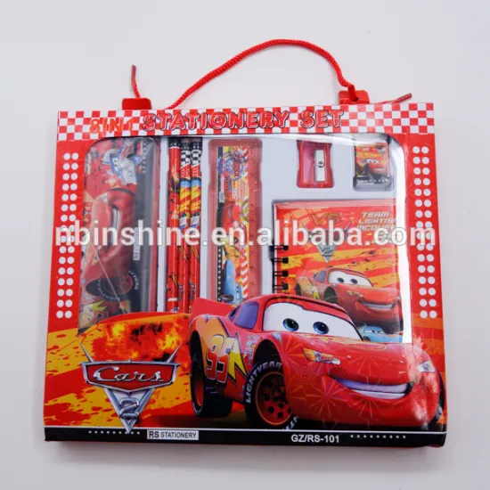 Stationery gift box , stationery set 8 pieces set child gift school supplies stationery China