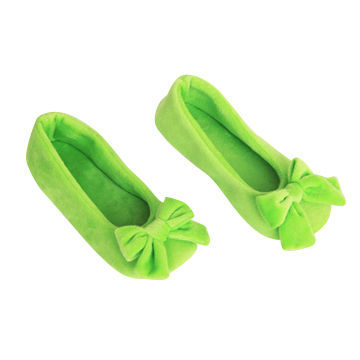 Dancing shoes with cotton vamp, eco-friendly material