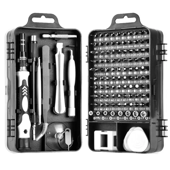 OEM ODM Magnetic 115-in-1 Multifunctional Precision Screwdriver Set: DIY Repair Tools