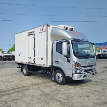 Foton refrigerated truck 6 wheels Diesel refrigerator trucks