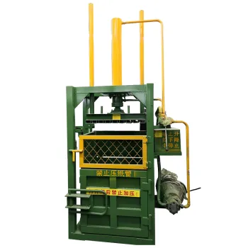 Vertical Hydraulic Baler | Waste Paper Baling Press Machine