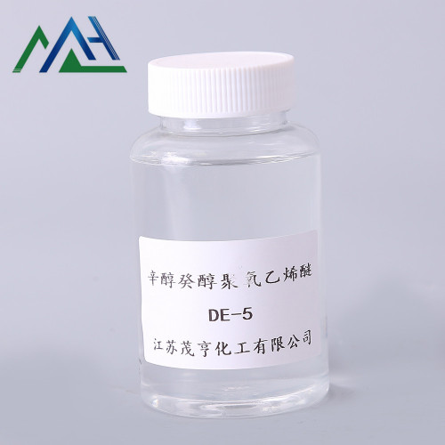 Penetrating Agent Series C8-10 Alcohol Polyoxyethylene Ether DE-5 CAS NO. 71060-57-6 Supplier