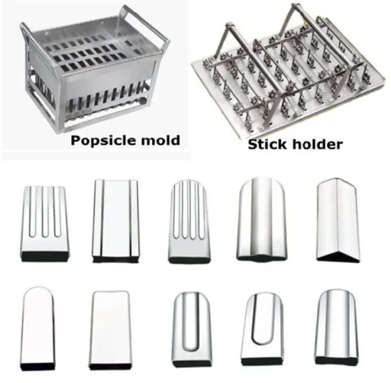 Popsicel Mold Stainless Steel ice lolly With Equipments
