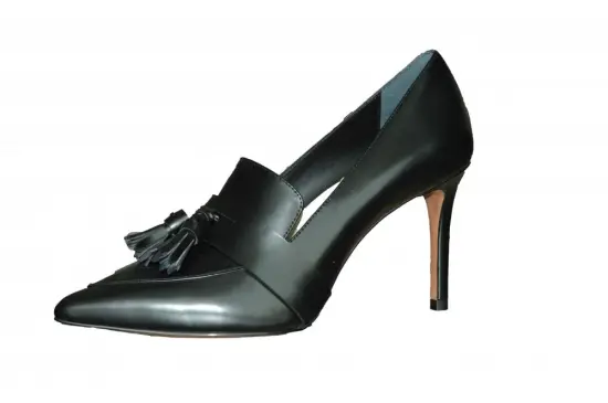 High-Heeled Ladies Fine Heel Pointed Bow