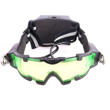 Night Vision Sand Goggles with Anti-Shock Head-Mounted Light Spot for Telescope & Binoculars