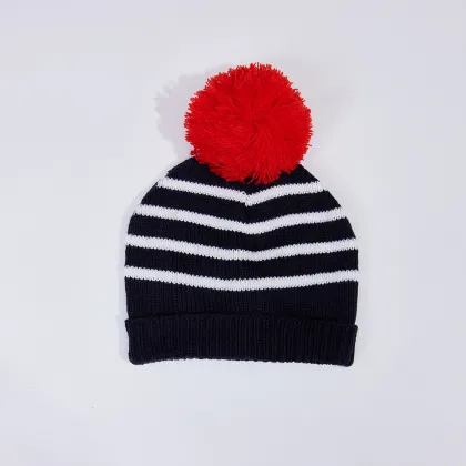 The children's autumn and winter knitted beanie