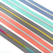 #5 Striped Nylon Custom Coil Nylon Reißverschluss