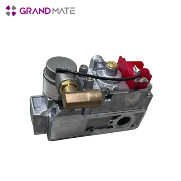 Fireplace system gas control thermostat valve