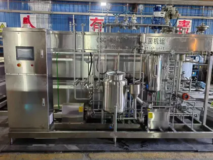 Automatic PLC Controlled Milk and Juice Pasteurizer Systems