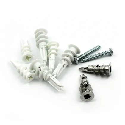Self-Drilling Drywall Fasteners Nylon Anchors #6-#8 Wall Anchors