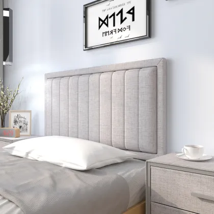 Faux Linen CHM Headboard for Bedroom
