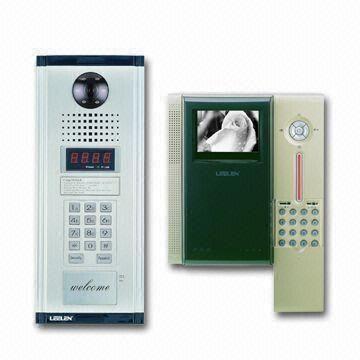 Door Phone System with IR LED, Card Reader, Intercom, Color Display and CE/RoHS Marks