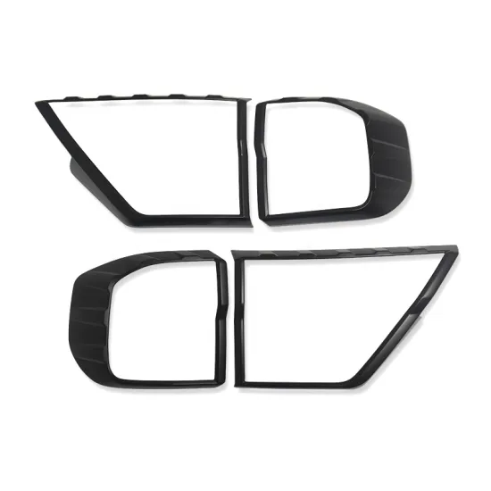 Matte Black ABS Rear Tail Light Cover for Ford Everest 2022-2024