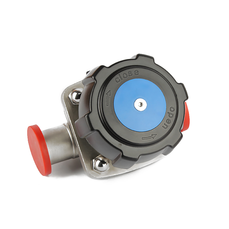 Quick-install diaphragm valve