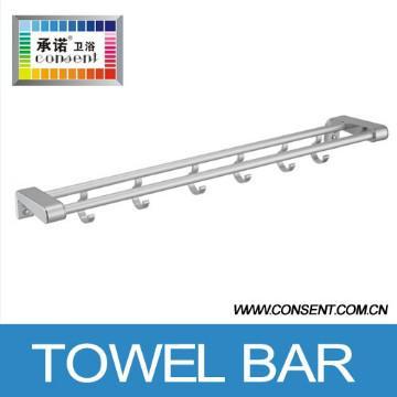 bathroom & kitchen aluminum metal sand polished towel bar