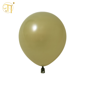 Balloons de látex verde retro eucalipto al por mayor