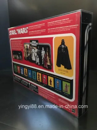 New Star Wars Hasbro 40th Anniversary 6 Inch Figure Display Case