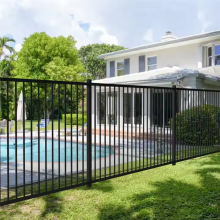 Outdoor Yard Decorative Iron Fence Panels